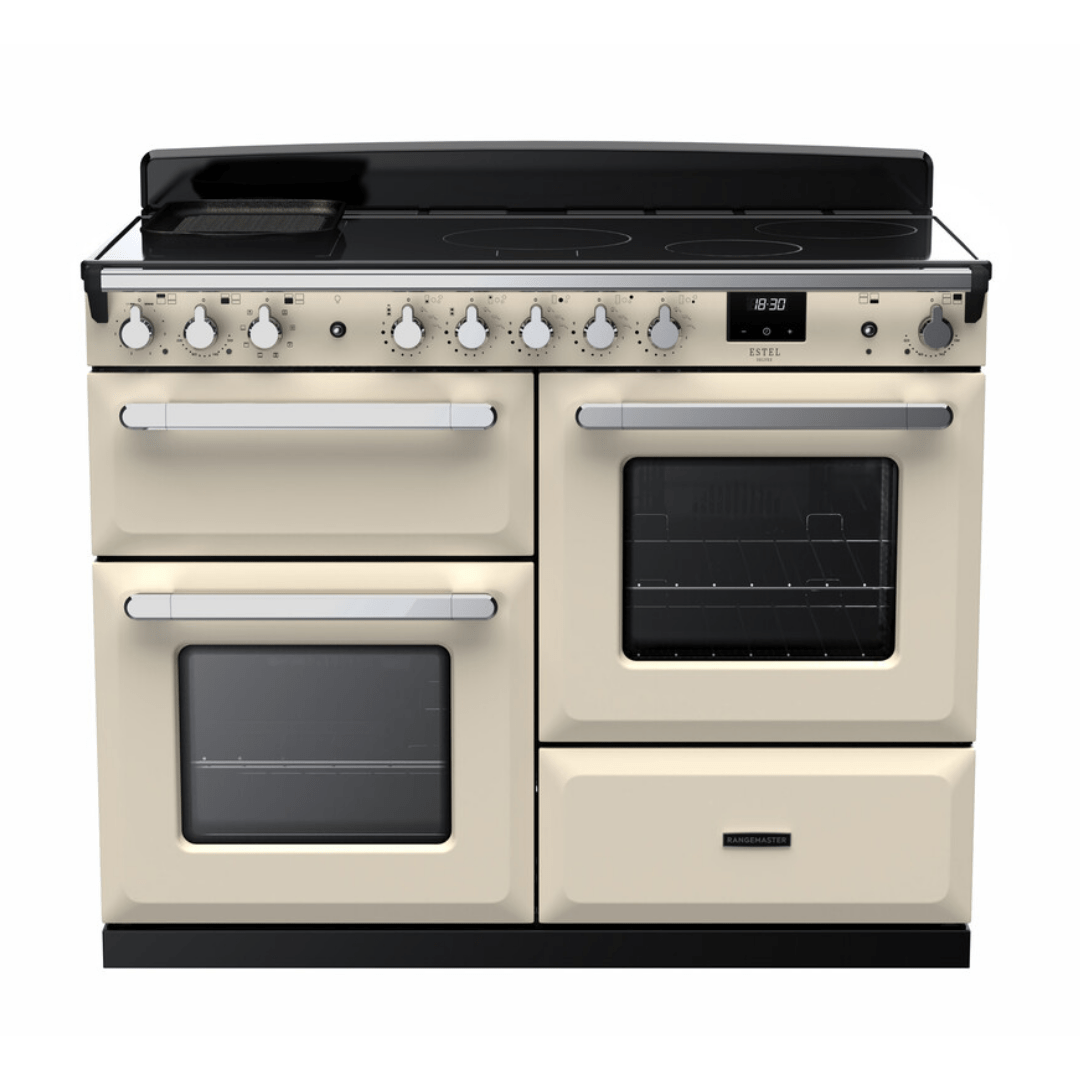 Rangemaster Estel Deluxe 110cm Induction Range Cooker - Carvers Interiors - Rangemaster
