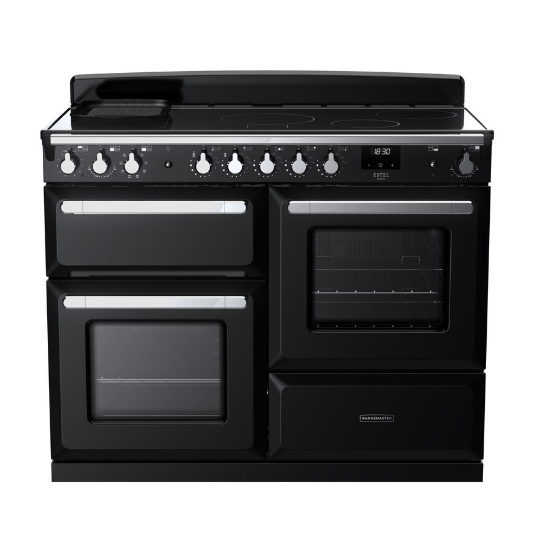 Rangemaster Estel Deluxe 110cm Induction Range Cooker - Carvers Interiors - Rangemaster