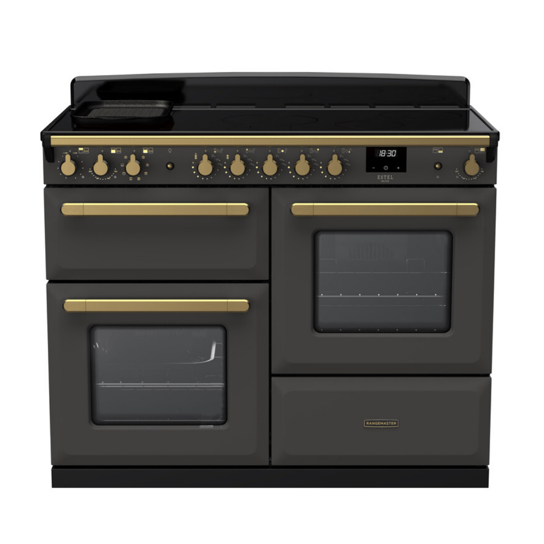 Rangemaster Estel Deluxe 110cm Induction Range Cooker - Carvers Interiors - Rangemaster