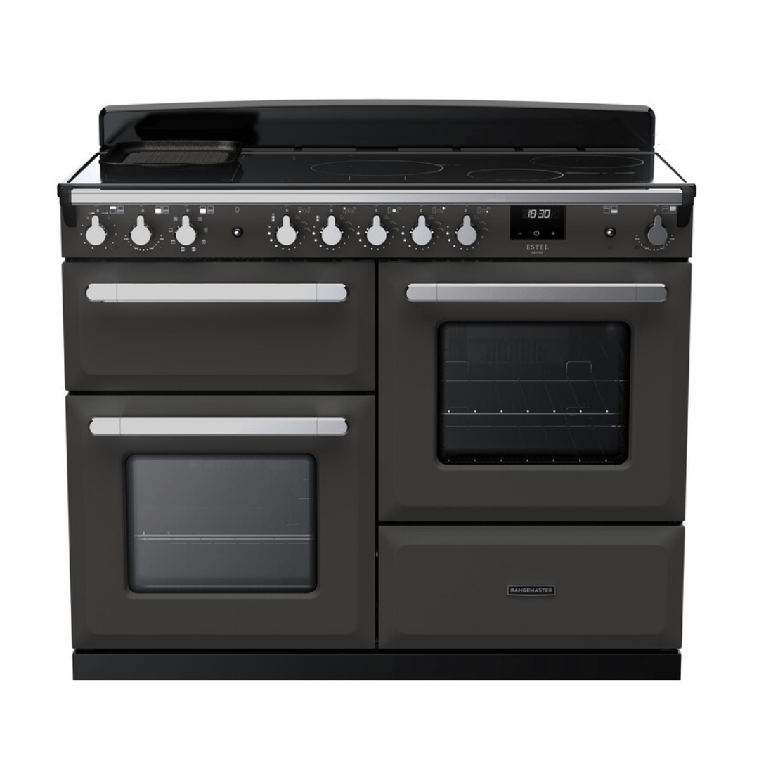 Rangemaster Estel Deluxe 110cm Induction Range Cooker - Carvers Interiors - Rangemaster