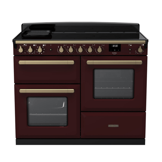 Rangemaster Estel Deluxe 110cm Induction Range Cooker - Carvers Interiors - Rangemaster