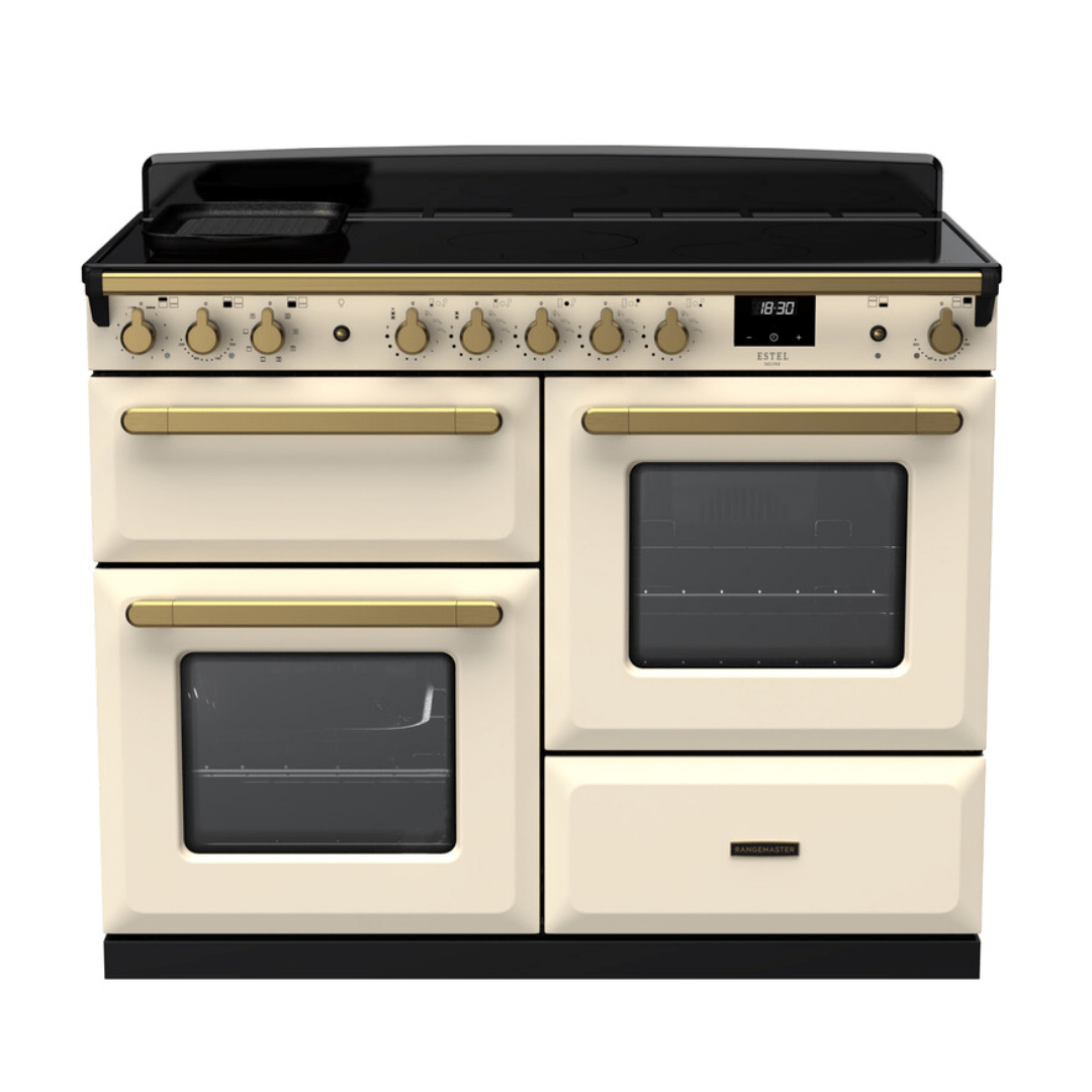 Rangemaster Estel Deluxe 110cm Induction Range Cooker - Carvers Interiors - Rangemaster