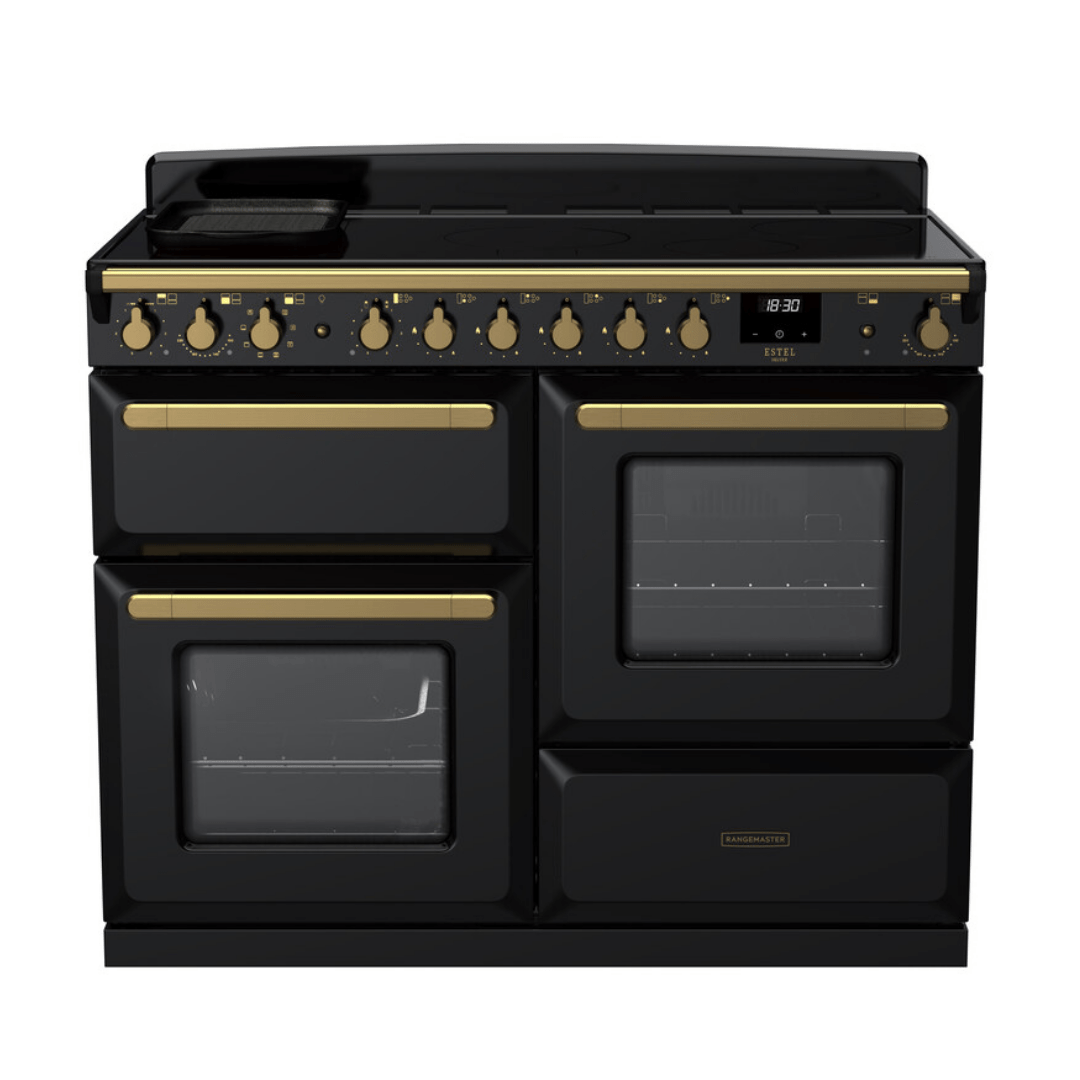 Rangemaster Estel Deluxe 110cm Induction Range Cooker - Carvers Interiors - Rangemaster