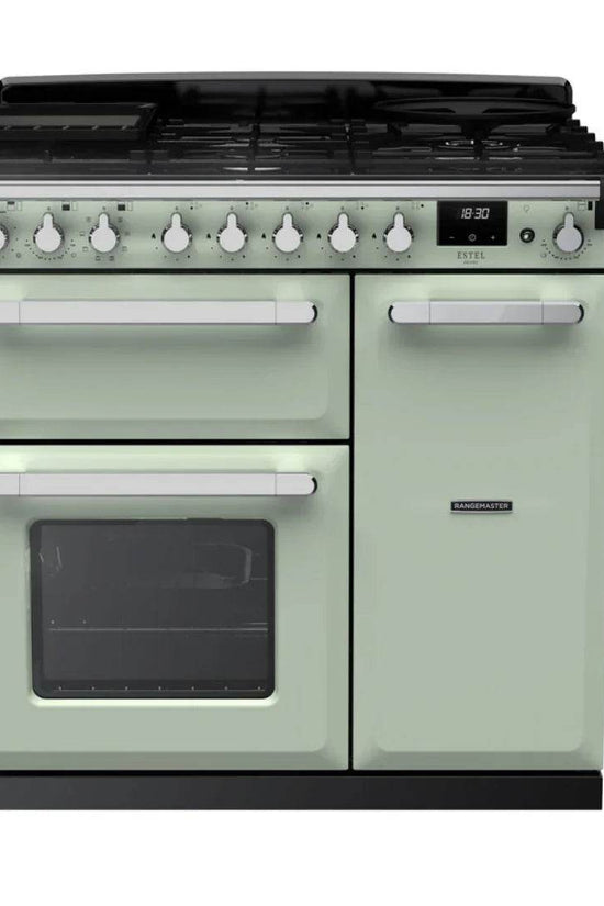 Rangemaster Estel Deluxe 90cm Dual Fuel Range Cooker - Carvers Interiors - Cookers and Bathroom Showroom Wolverhampton