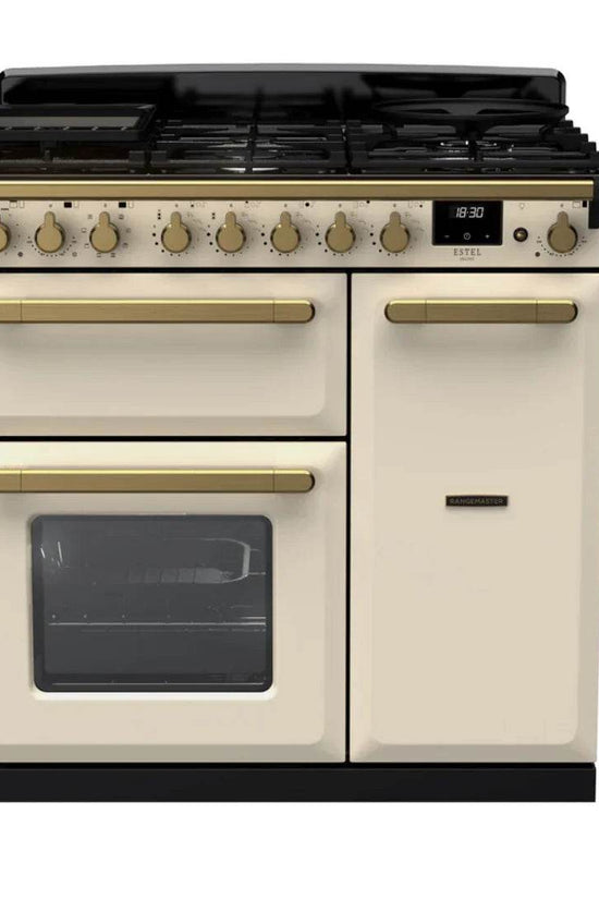 Rangemaster Estel Deluxe 90cm Dual Fuel Range Cooker - Carvers Interiors - Cookers and Bathroom Showroom Wolverhampton