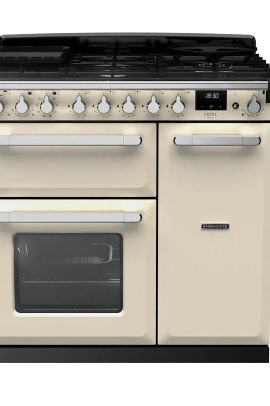 Rangemaster Estel Deluxe 90cm Dual Fuel Range Cooker - Carvers Interiors - Cookers and Bathroom Showroom Wolverhampton