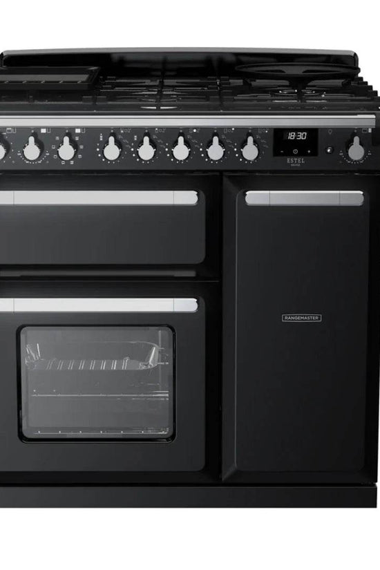 Rangemaster Estel Deluxe 90cm Dual Fuel Range Cooker - Carvers Interiors - Cookers and Bathroom Showroom Wolverhampton