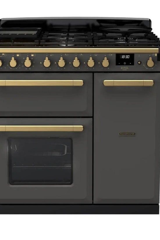 Rangemaster Estel Deluxe 90cm Dual Fuel Range Cooker - Carvers Interiors - Cookers and Bathroom Showroom Wolverhampton