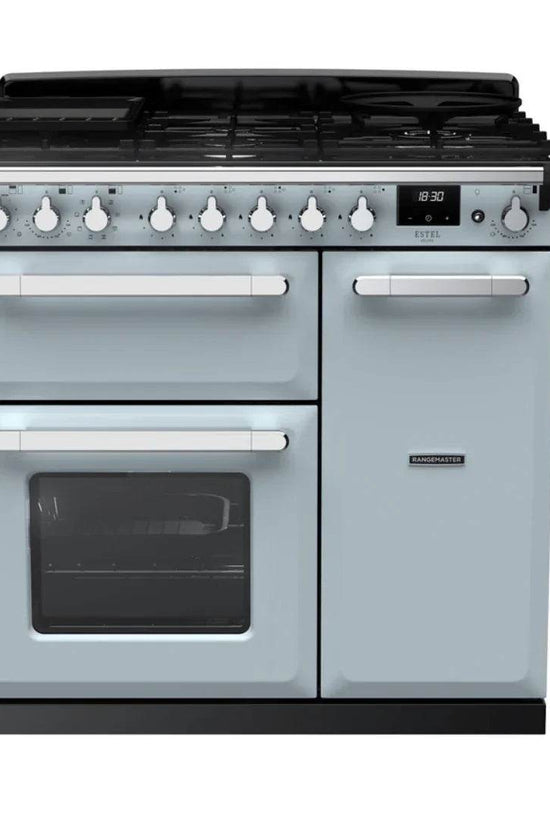 Rangemaster Estel Deluxe 90cm Dual Fuel Range Cooker - Carvers Interiors - Cookers and Bathroom Showroom Wolverhampton