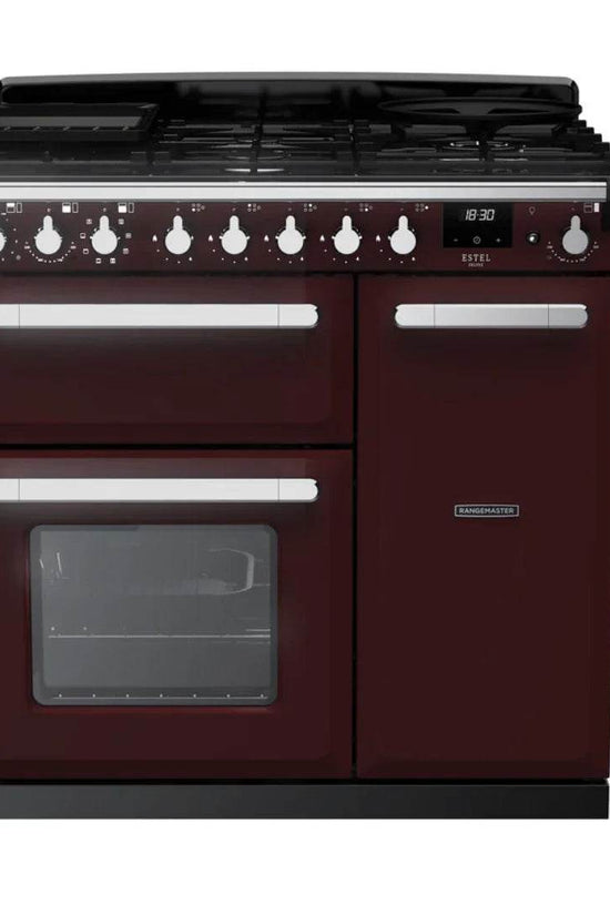 Rangemaster Estel Deluxe 90cm Dual Fuel Range Cooker - Carvers Interiors - Cookers and Bathroom Showroom Wolverhampton