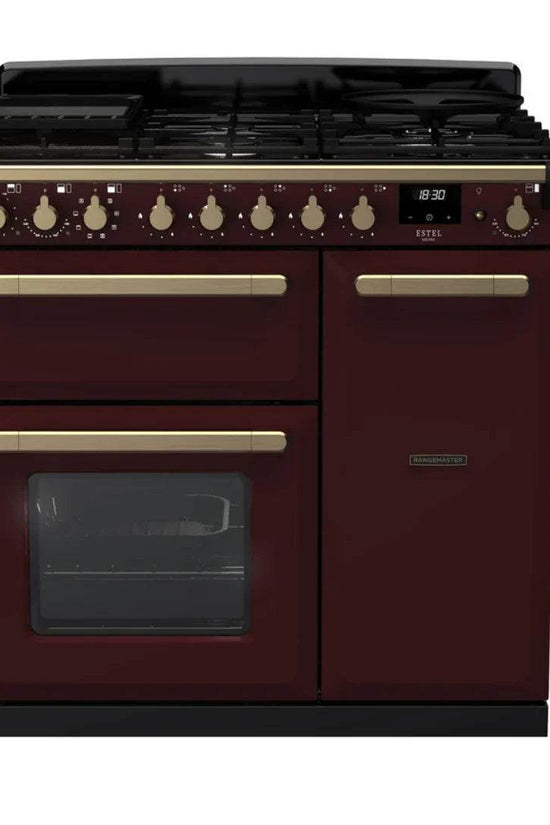 Rangemaster Estel Deluxe 90cm Dual Fuel Range Cooker - Carvers Interiors - Cookers and Bathroom Showroom Wolverhampton