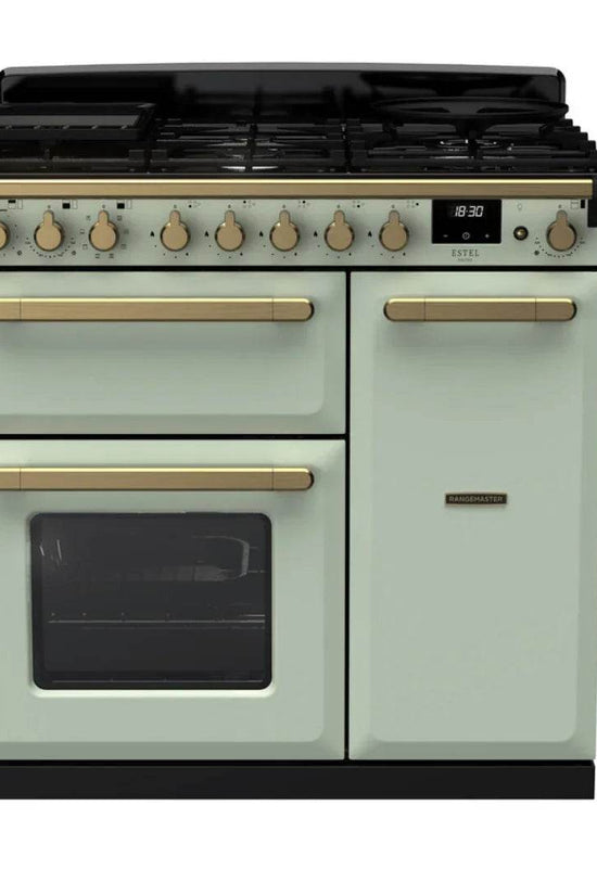 Rangemaster Estel Deluxe 90cm Dual Fuel Range Cooker - Carvers Interiors - Cookers and Bathroom Showroom Wolverhampton