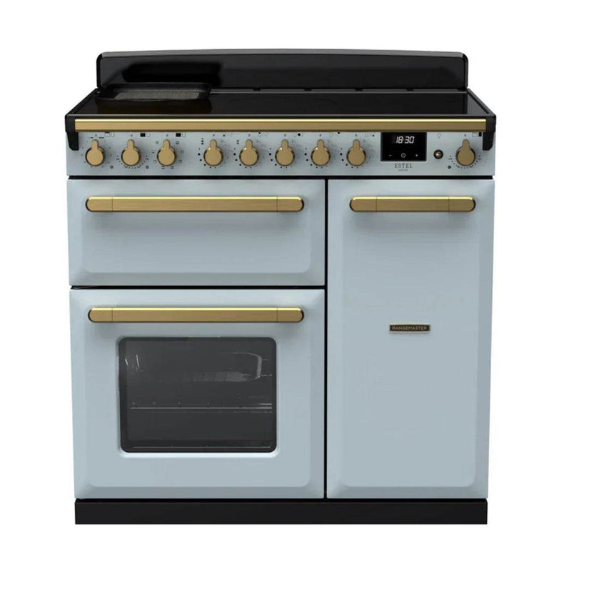 Rangemaster Estel Deluxe 90cm Induction Range Cooker - Carvers Interiors - Cookers and Bathroom Showroom Wolverhampton