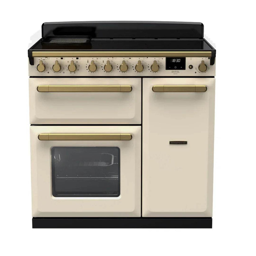 Rangemaster Estel Deluxe 90cm Induction Range Cooker - Carvers Interiors - Cookers and Bathroom Showroom Wolverhampton