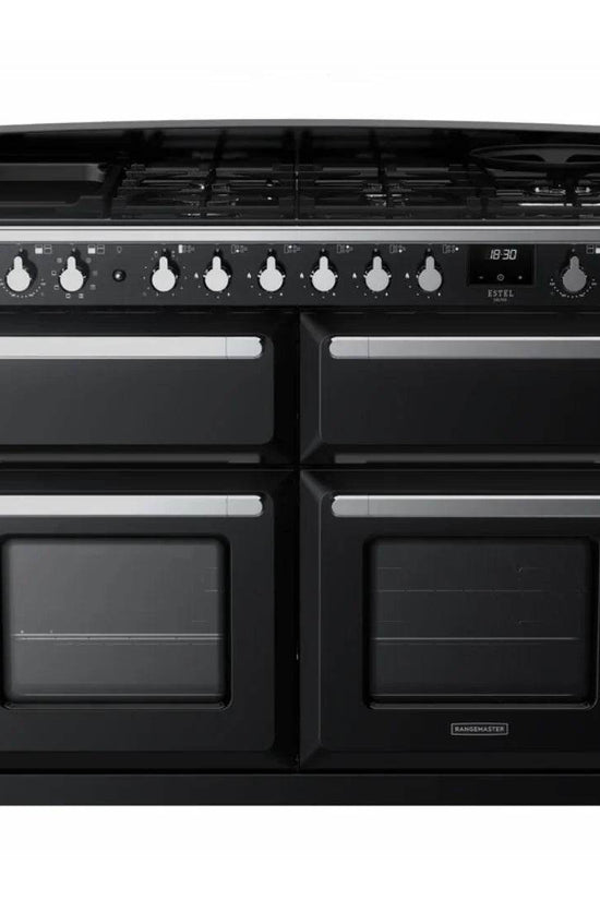 Rangemaster Estel Deluxe BC 110cm Dual Fuel Range Cooker - Carvers Interiors - Cookers and Bathroom Showroom Wolverhampton