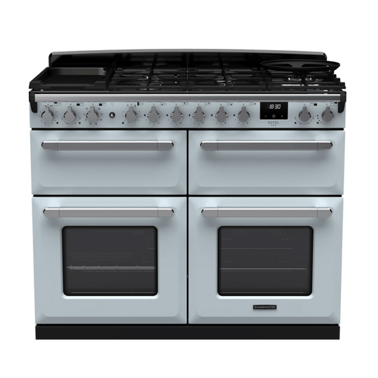 Rangemaster Estel Deluxe BC 110cm Dual Fuel Range Cooker - Carvers Interiors - Rangemaster