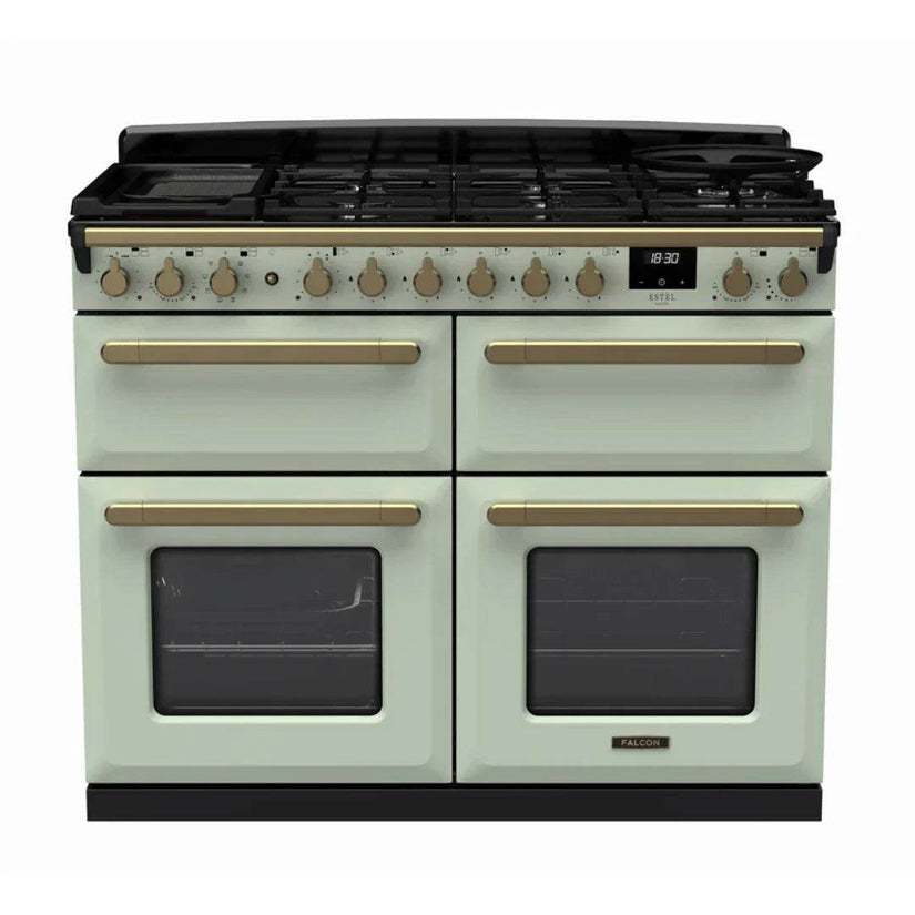 Rangemaster Estel Deluxe BC 110cm Dual Fuel Range Cooker - Carvers Interiors - Cookers and Bathroom Showroom Wolverhampton