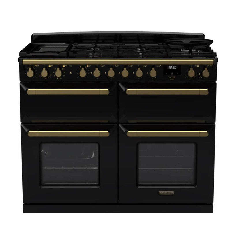 Rangemaster Estel Deluxe BC 110cm Dual Fuel Range Cooker - Carvers Interiors - Cookers and Bathroom Showroom Wolverhampton