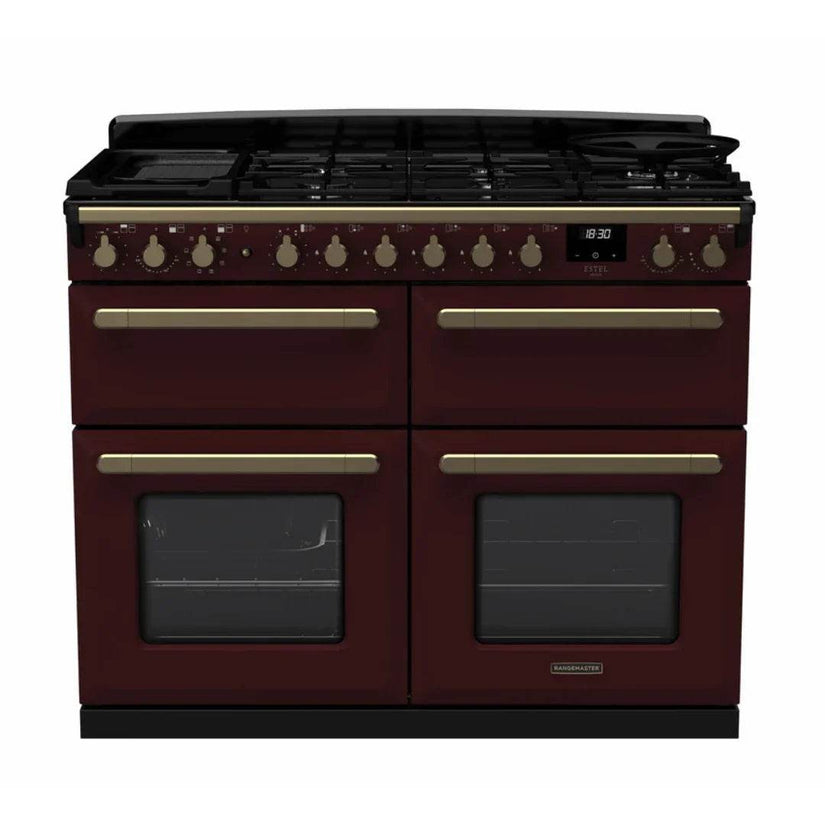 Rangemaster Estel Deluxe BC 110cm Dual Fuel Range Cooker - Carvers Interiors - Cookers and Bathroom Showroom Wolverhampton
