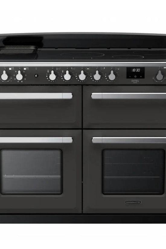 Rangemaster Estel Deluxe BC 110cm Induction Range Cooker - Carvers Interiors - Cookers and Bathroom Showroom Wolverhampton