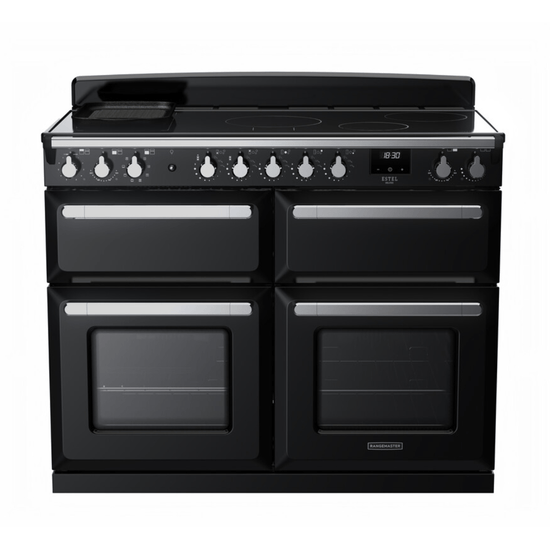 Rangemaster Estel Deluxe BC 110cm Induction Range Cooker - Carvers Interiors - Rangemaster