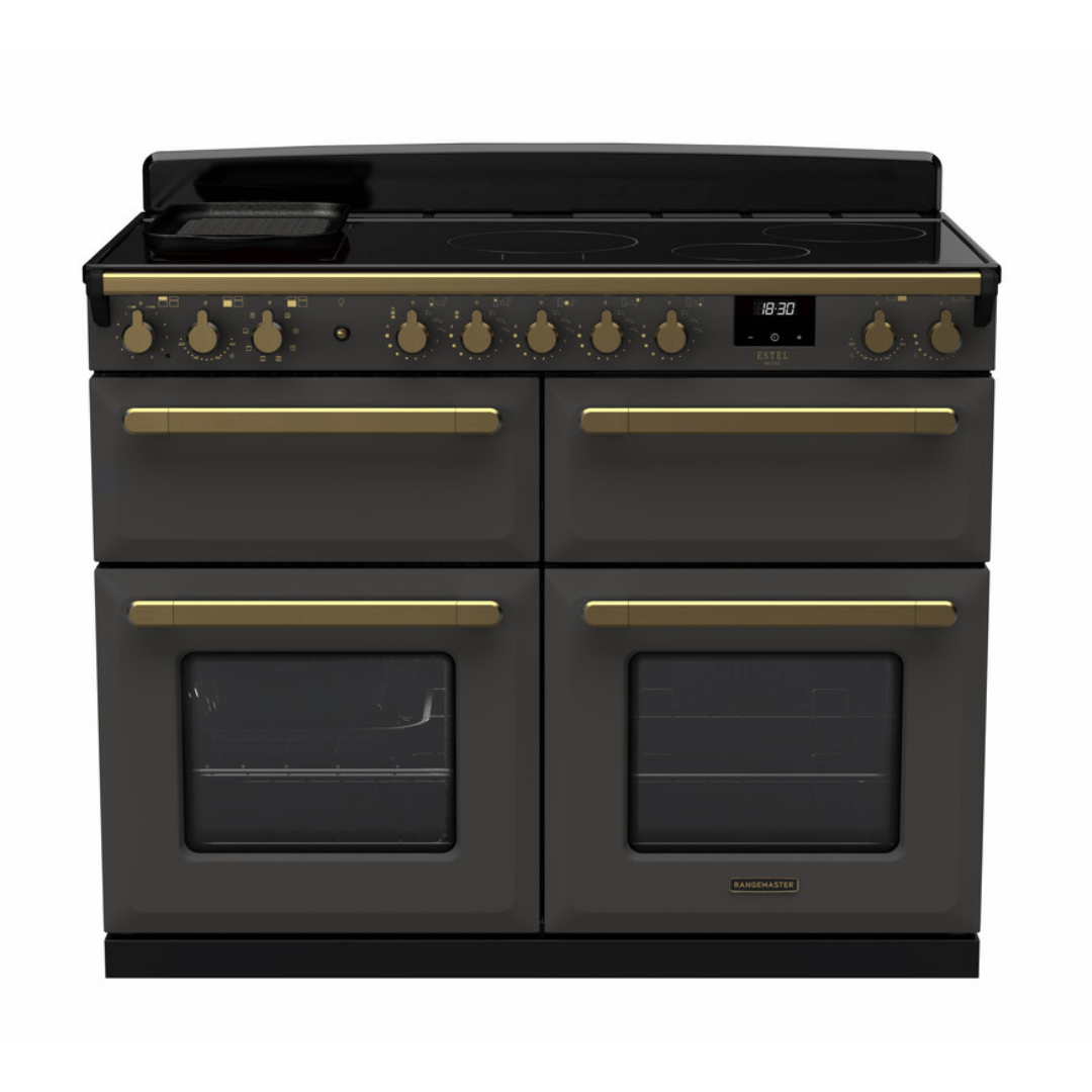 Rangemaster Estel Deluxe BC 110cm Induction Range Cooker - Carvers Interiors - Rangemaster
