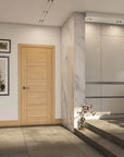 Seville Prefinished Oak Interior Door - Carvers Interiors - Deanta Doors