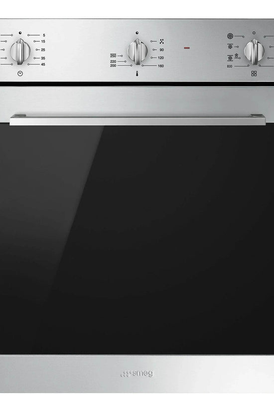 Smeg 60cm Cucina Built-In Single Oven, Stainless Steel - Carvers Interiors - Cookers and Bathroom Showroom Wolverhampton