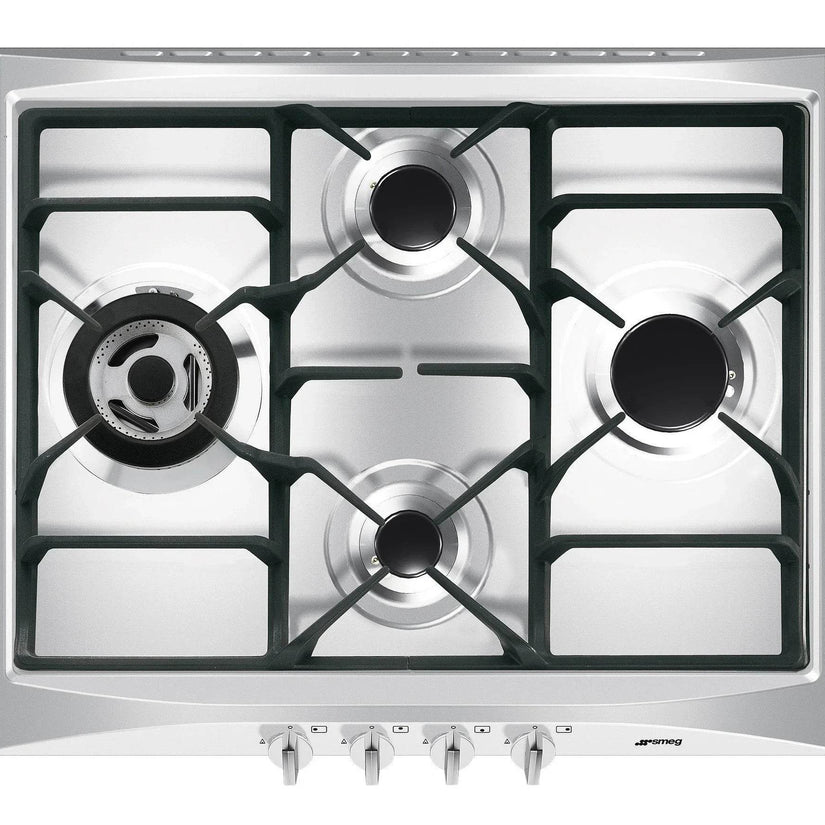 Smeg 60cm Cucina Gas Hob - Carvers Interiors - Cookers and Bathroom Showroom Wolverhampton