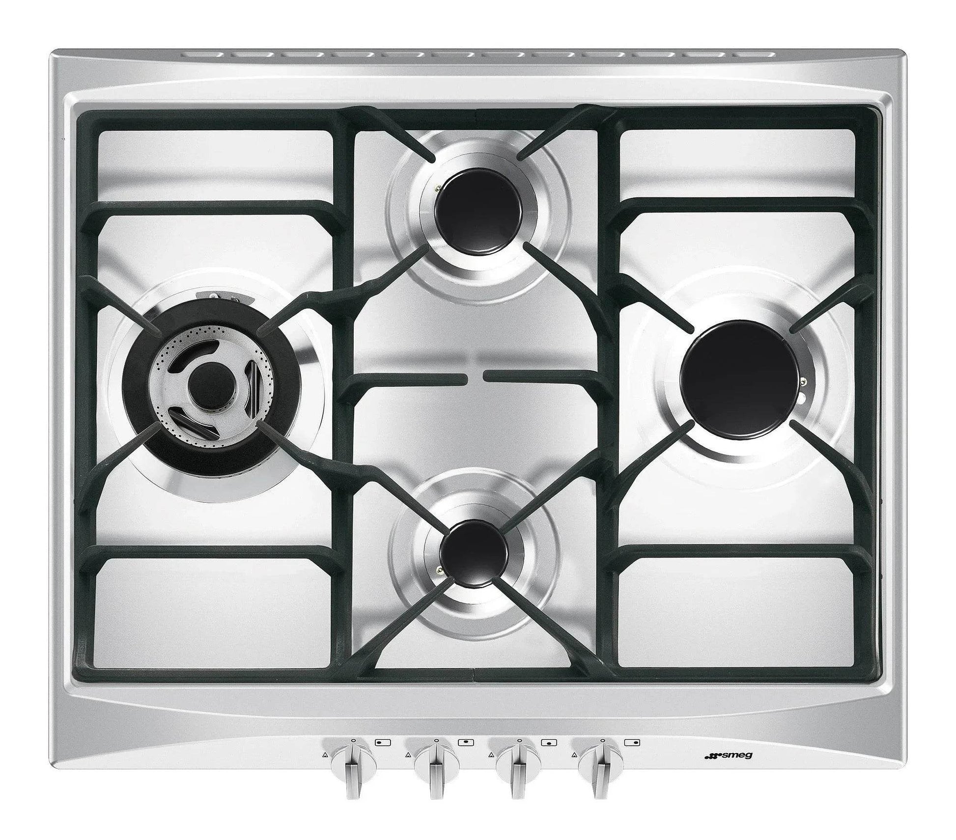 Smeg 60cm Cucina Gas Hob - Carvers Interiors - Cookers and Bathroom Showroom Wolverhampton