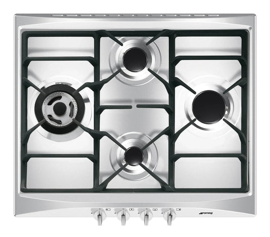 Smeg 60cm Cucina Gas Hob - Carvers Interiors - Cookers and Bathroom Showroom Wolverhampton