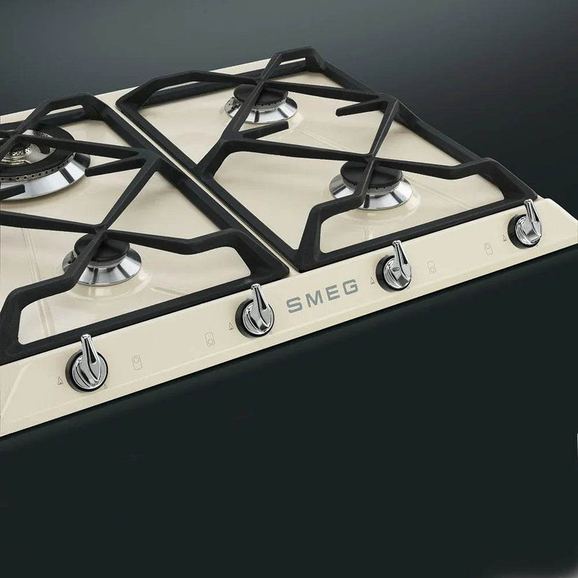 Smeg 60cm Victoria Gas Hob - Carvers Interiors - Cookers and Bathroom Showroom Wolverhampton