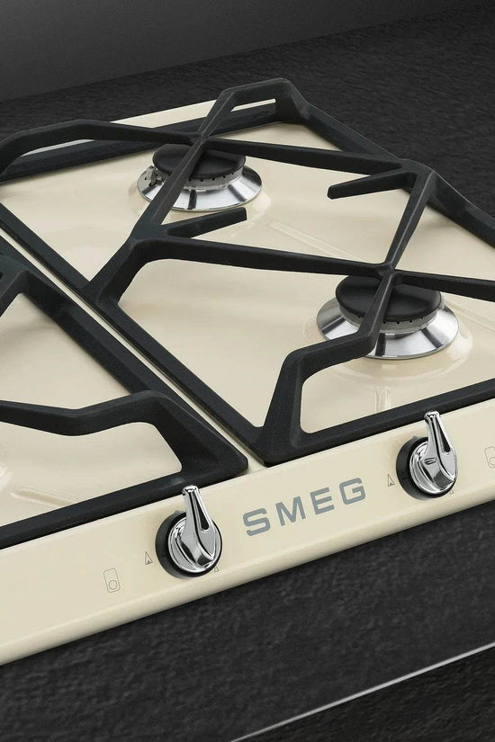Smeg 60cm Victoria Gas Hob - Carvers Interiors - Cookers and Bathroom Showroom Wolverhampton