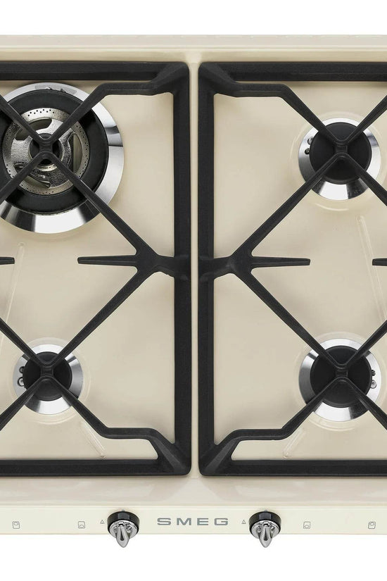 Smeg 60cm Victoria Gas Hob - Carvers Interiors - Cookers and Bathroom Showroom Wolverhampton