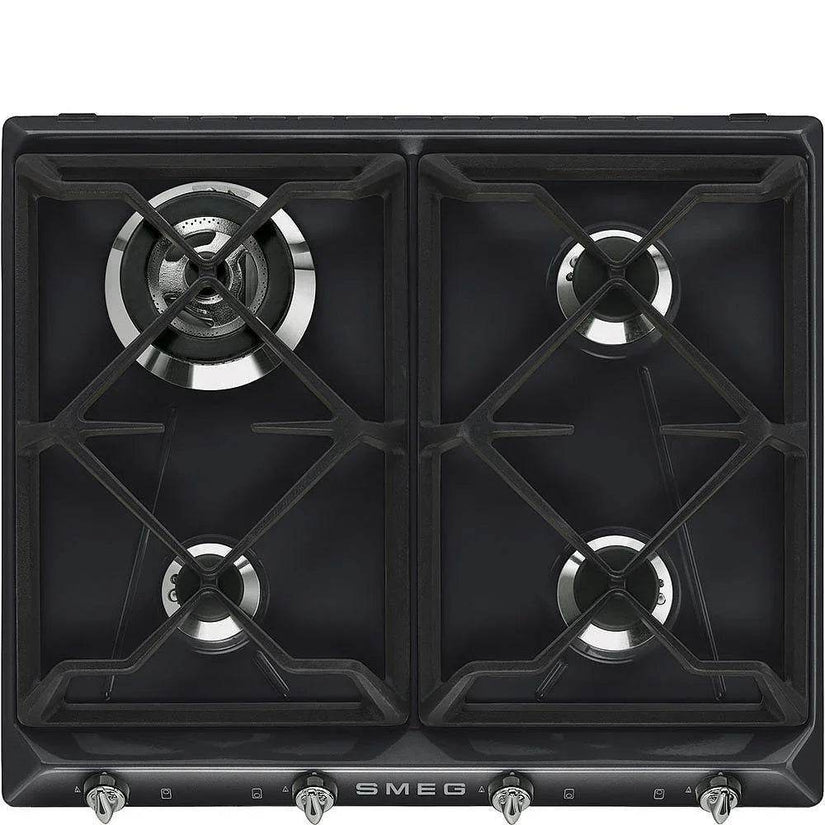 Smeg 60cm Victoria Gas Hob - Carvers Interiors - Cookers and Bathroom Showroom Wolverhampton