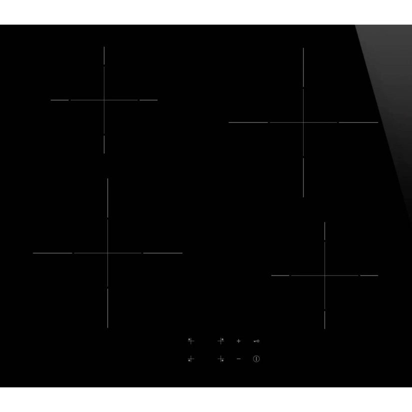 Smeg 70/75cm Universal Induction Hob, Black Glass - Carvers Interiors - Cookers and Bathroom Showroom Wolverhampton