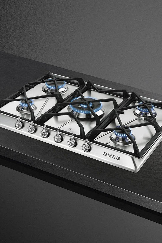 Smeg 70/75cm Victoria Gas Hob - Carvers Interiors - Cookers and Bathroom Showroom Wolverhampton