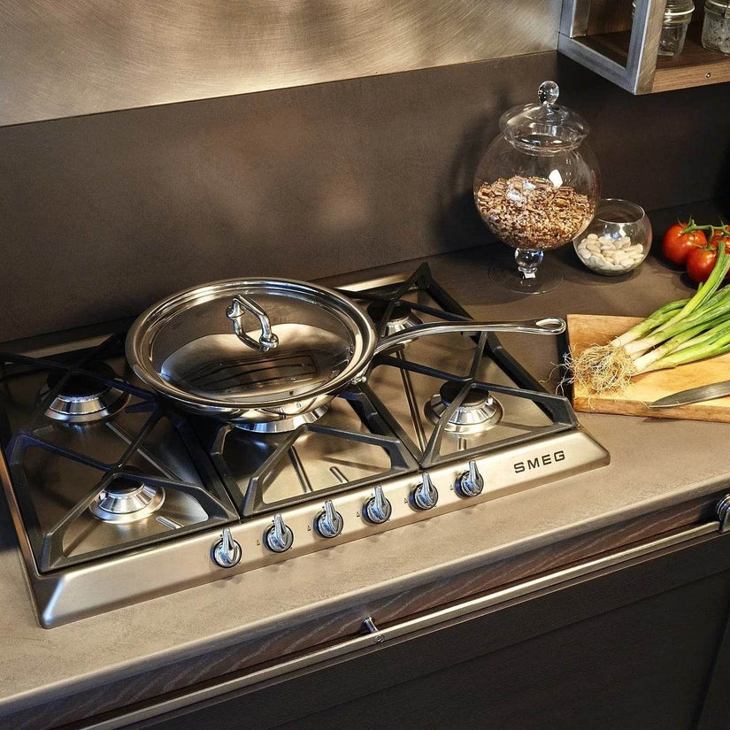 Smeg 70/75cm Victoria Gas Hob - Carvers Interiors - Cookers and Bathroom Showroom Wolverhampton
