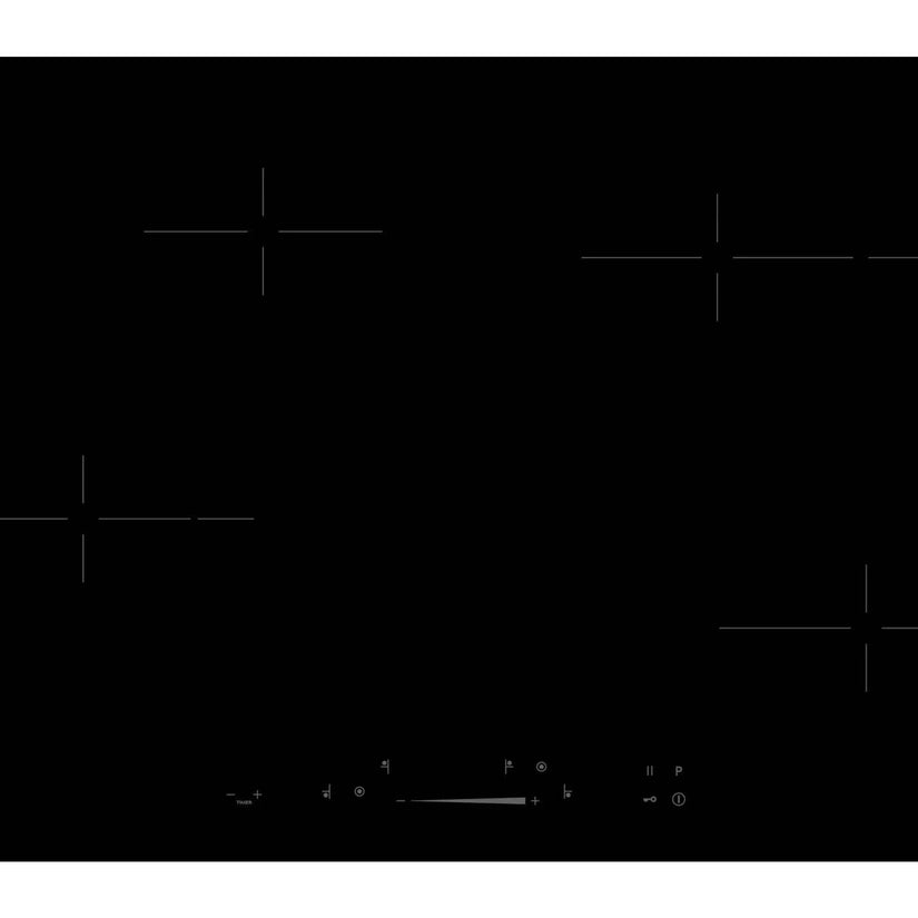 Smeg 80cm Universal Ceramic Hob - Carvers Interiors - Cookers and Bathroom Showroom Wolverhampton