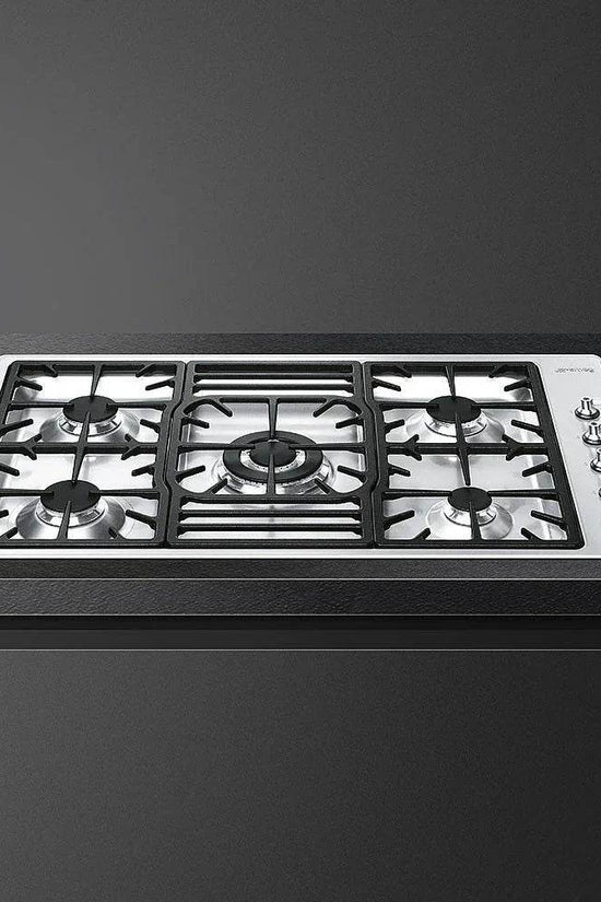 Smeg 90cm Classic Gas Hob - Carvers Interiors - Cookers and Bathroom Showroom Wolverhampton