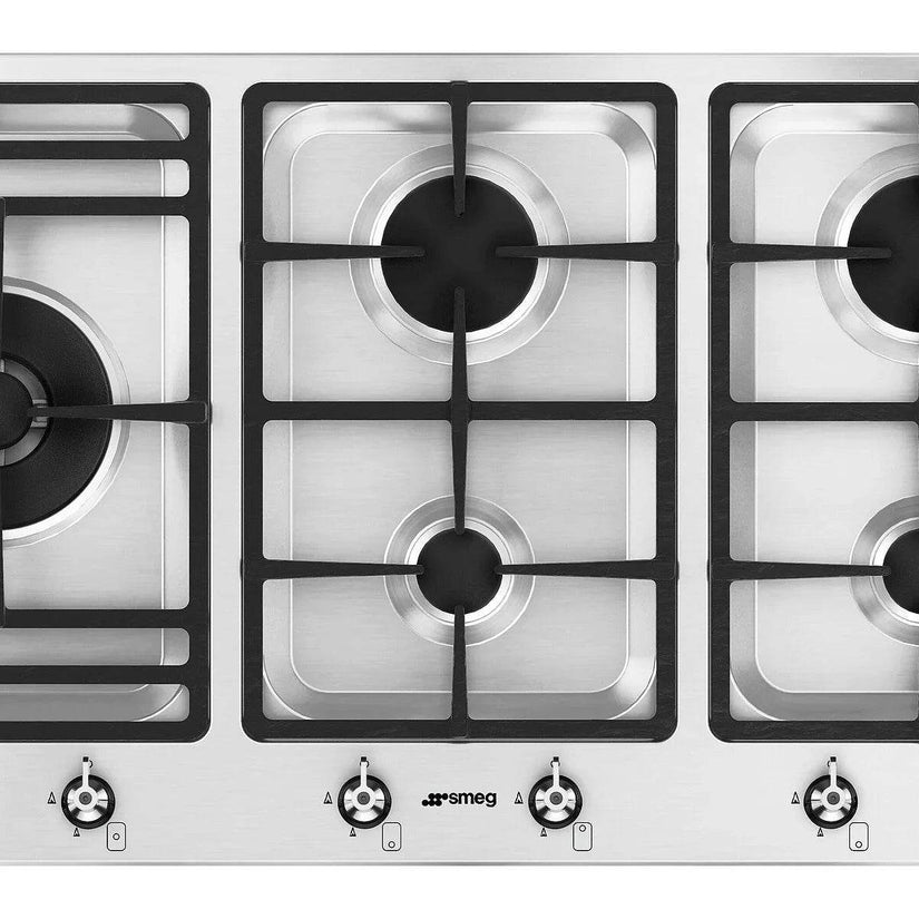 Smeg 90cm Classic Gas Hob - Carvers Interiors - Cookers and Bathroom Showroom Wolverhampton