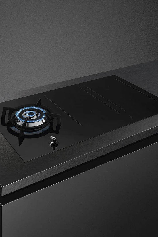 Smeg 90cm Classic Mixed Fuel Hob, Black - Carvers Interiors - Cookers and Bathroom Showroom Wolverhampton