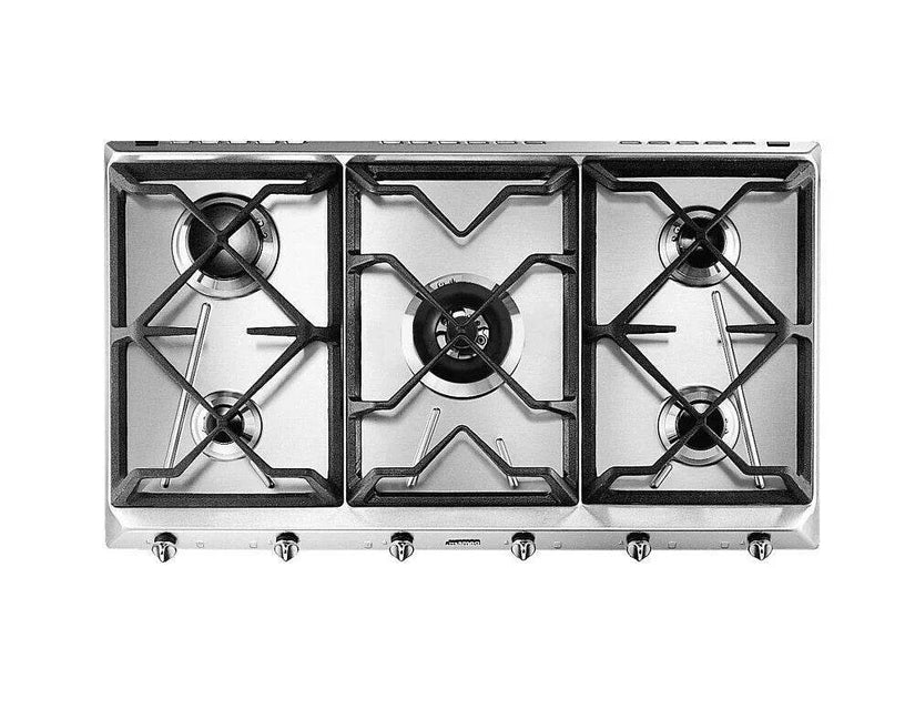 Smeg 90cm Contemporary Gas Hob - Carvers Interiors - Cookers and Bathroom Showroom Wolverhampton