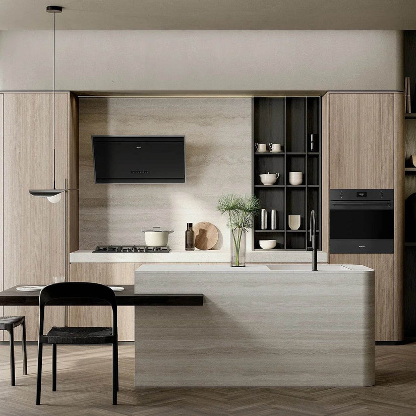 Smeg Classic 60cm Built-In Single Oven, Matt Black - Carvers Interiors - Cookers and Bathroom Showroom Wolverhampton