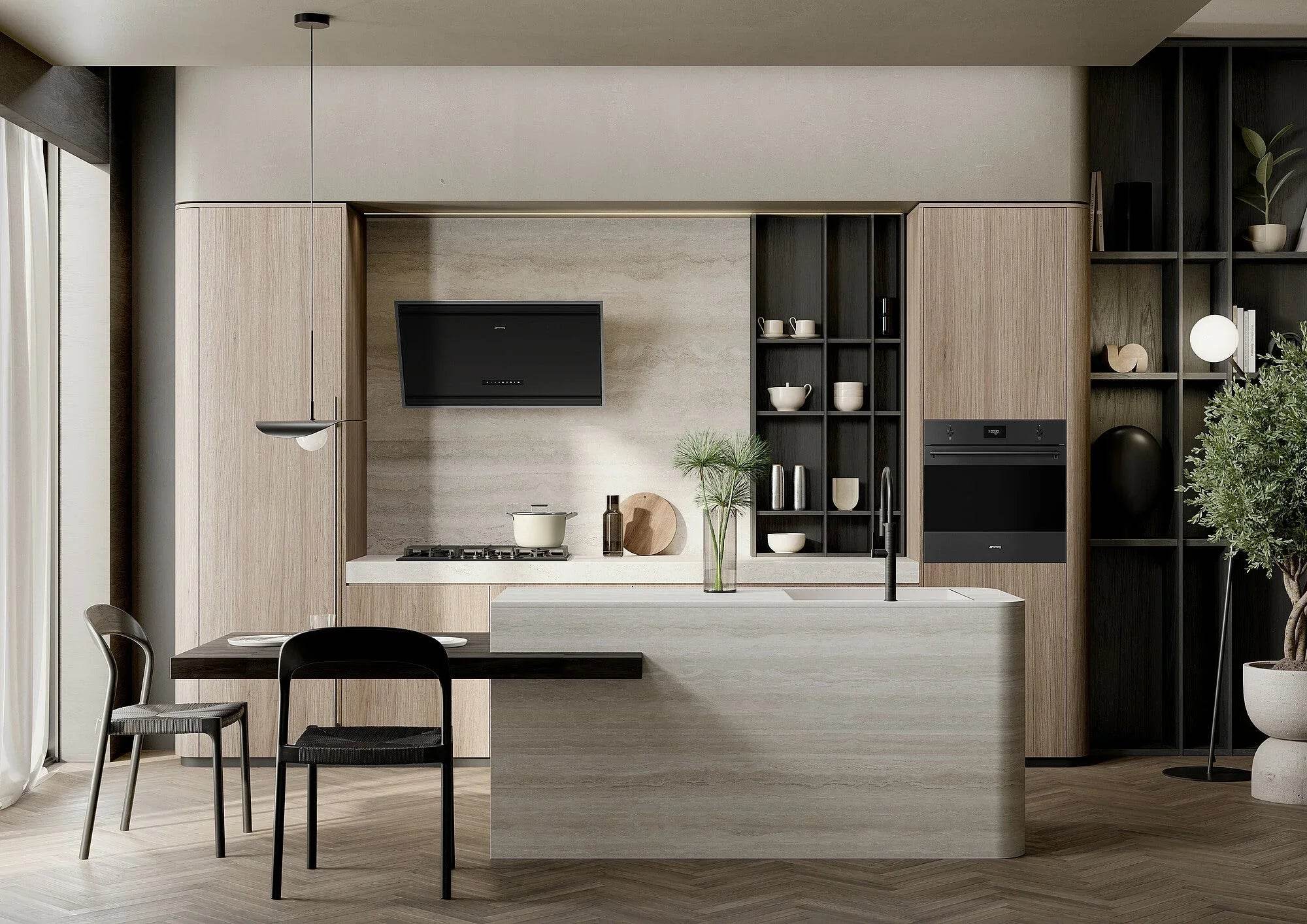 Smeg Classic 60cm Built-In Single Oven, Matt Black - Carvers Interiors - Cookers and Bathroom Showroom Wolverhampton