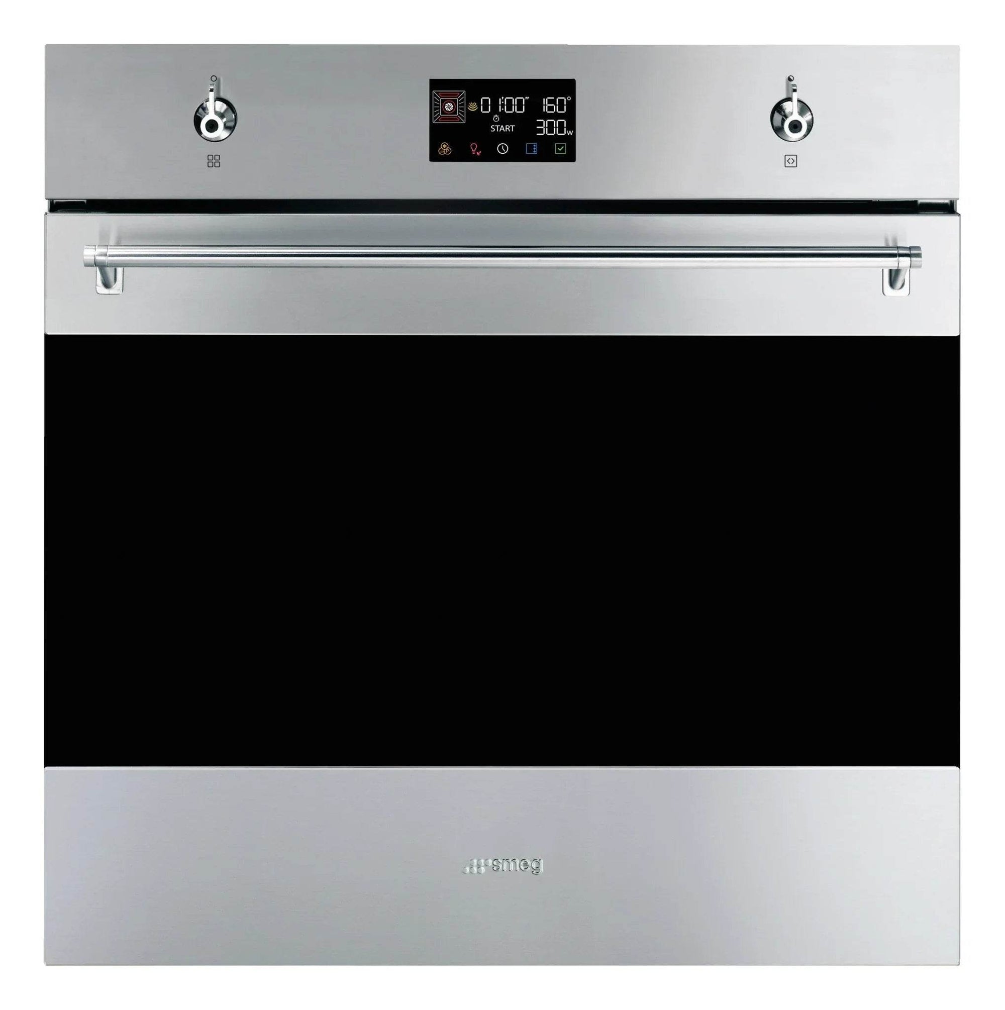 Smeg Classic 60cm Built - In Speedwave XL Single Oven, Stainless Steel - Carvers Interiors - Smeg