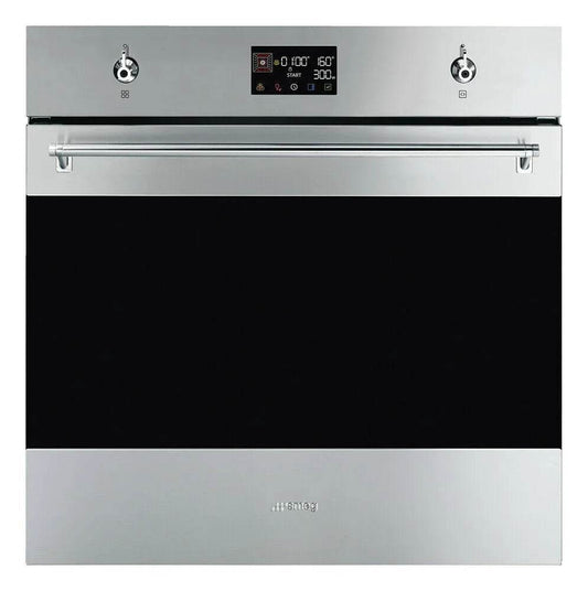 Smeg Classic 60cm Built-In Speedwave XL Single Oven, Stainless Steel - Carvers Interiors - Cookers and Bathroom Showroom Wolverhampton