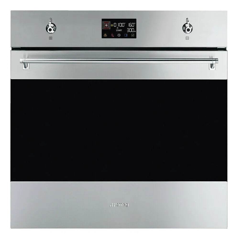 Smeg Classic 60cm Built - In Speedwave XL Single Oven, Stainless Steel - Carvers Interiors - Smeg