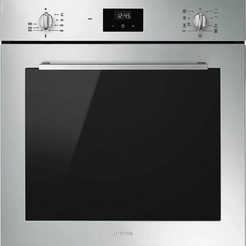 Smeg Cucina 60cm Built-In Single Oven, Stainless Steel - Carvers Interiors - Cookers and Bathroom Showroom Wolverhampton
