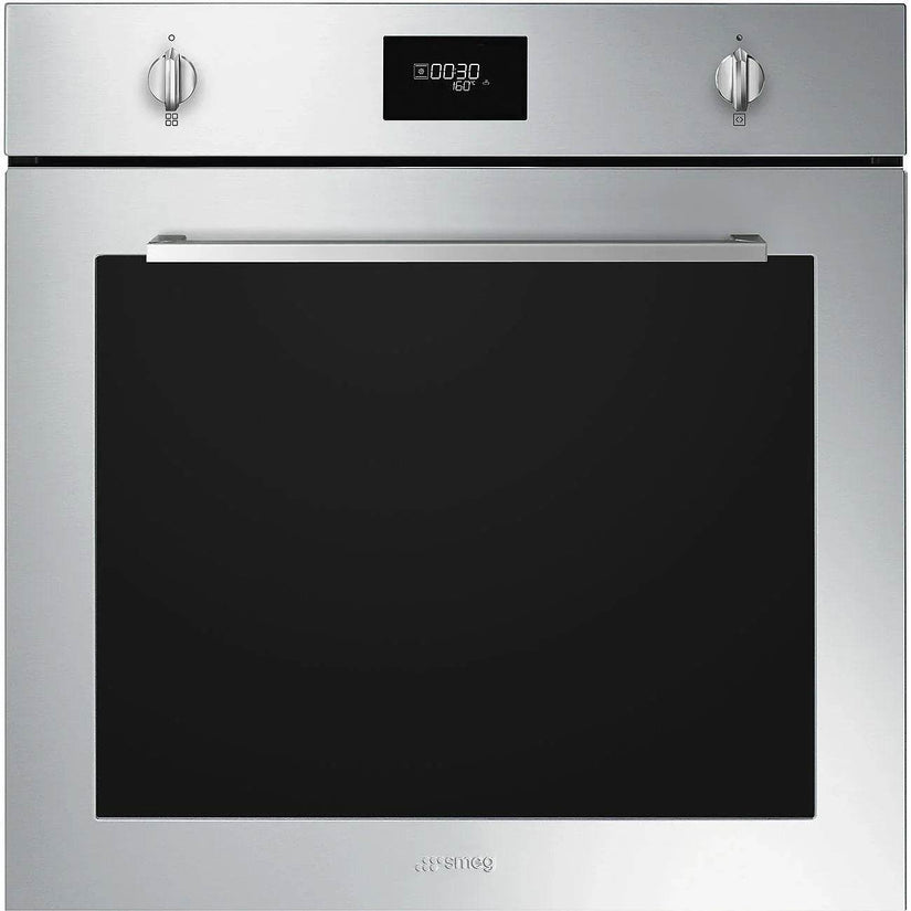 Smeg Cucina 60cm Built-In Single Oven, Stainless Steel - Carvers Interiors - Cookers and Bathroom Showroom Wolverhampton